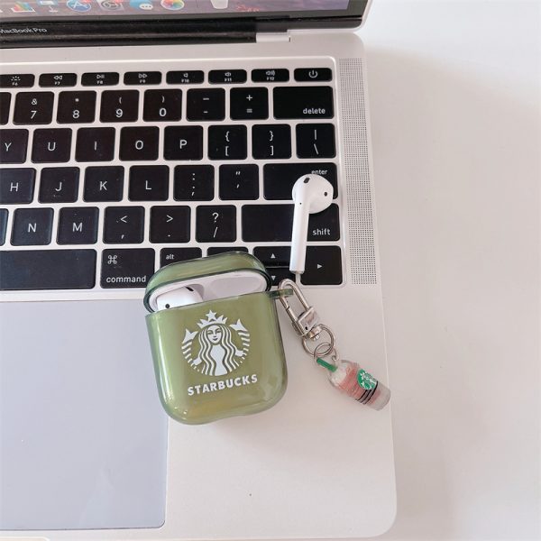 airpods proケース スターバックス airpodsケース ブランド Starbucks エア メンズ ポッツ カバー airpods 第 4 世代 ケース プレゼント 彼氏かわいい - Image 2