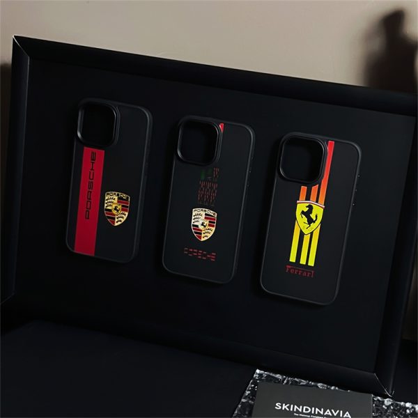 ポルシェ iPhone16/16proケース PORSCHE アイフォンケース 安い カーブランド Iphone15 ケース スマホケース iphone15pro用 フェラーリ Ferrari フェラーリ iPhone14/13カバー メンズ かっこういい - Image 2