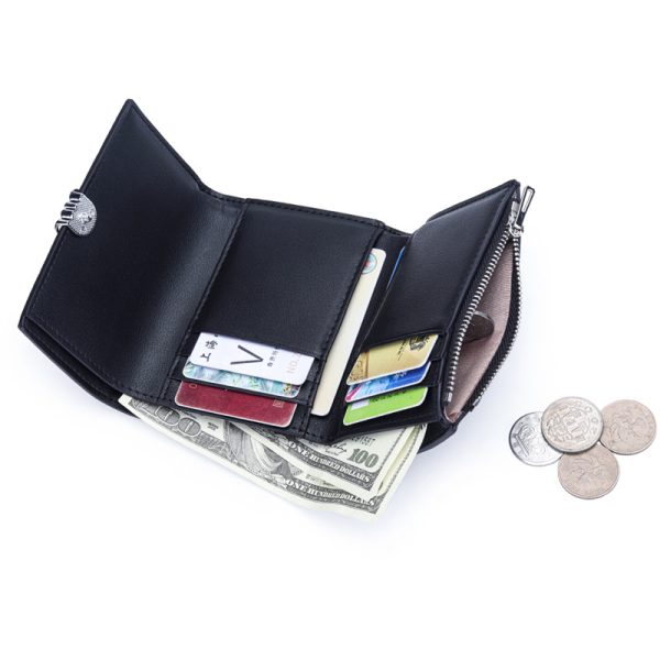 ロエベ 財布 wallet 本革 ウォレット 三つ折り ブランド スーパーコピー トライフォールド コインコンパート付き カーフスキン 人気ブランド 女性 40代 ススメ - Image 4