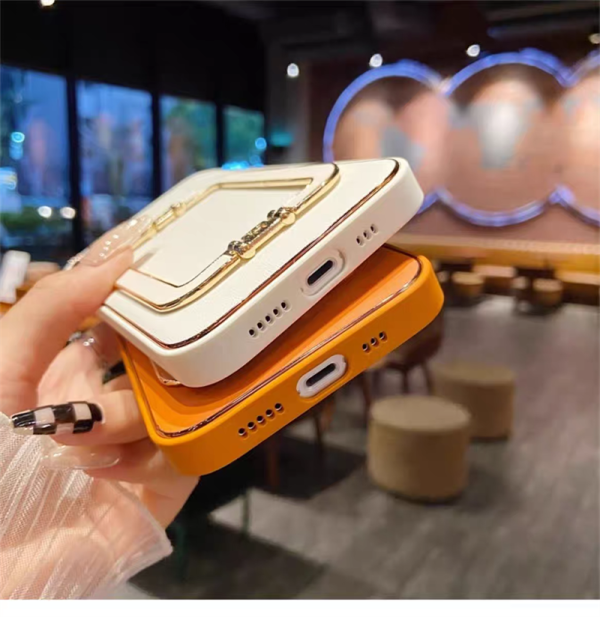 エルメス iphoneケース スマホケース ブランド iphone16 ケース hermes アイフォン15/14pro ケース 人気ブランド 女子 IPhone13/12/11ケース おしゃれ ハイブランド スタンド付き - 画像 (13)