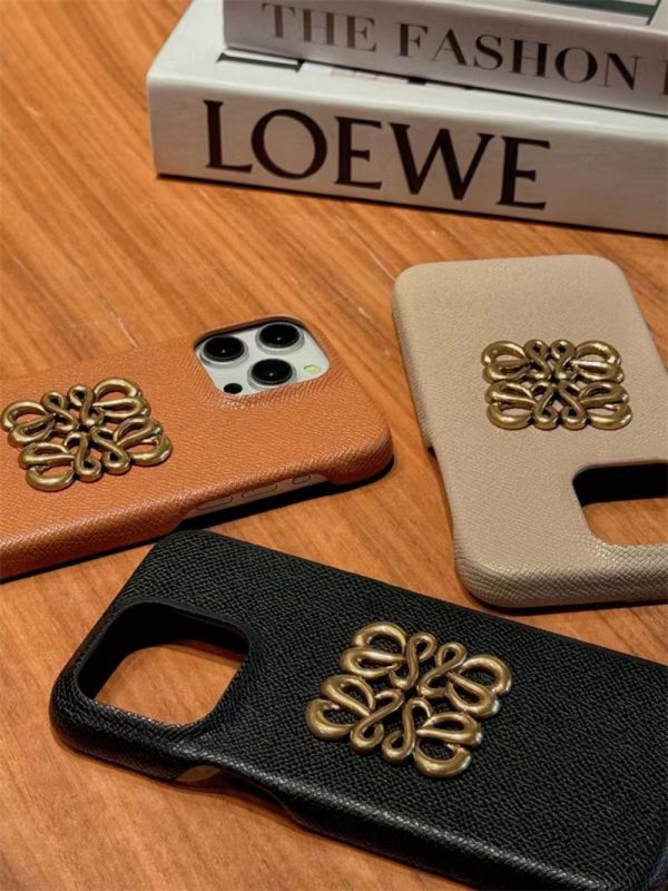 ロエベ iphone16 ケース loewe アイフォンケース16 かわいい 韓国 iphone15/15pro ケース ブランド 人気 iphone14/13/12 ケース カップル お 揃い - 画像 (2)